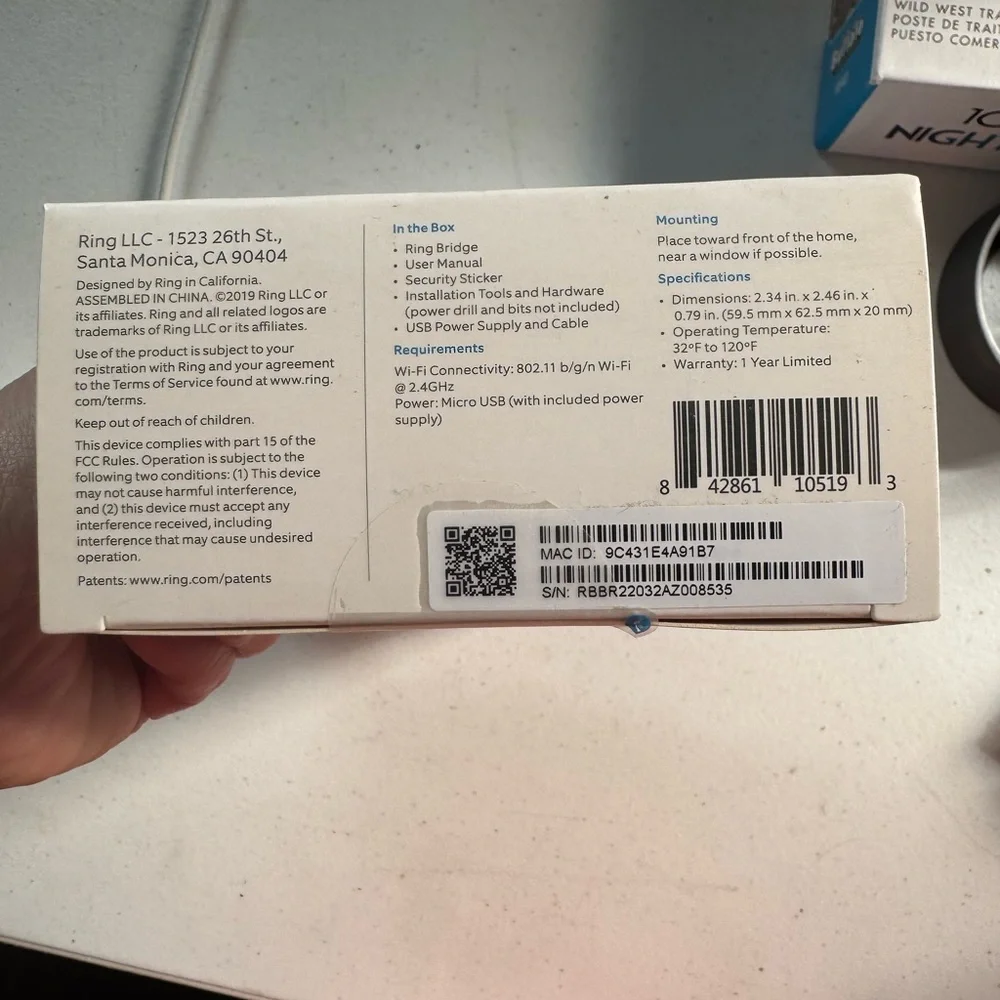 Ring Smart Lighting Bridge - White - Picture 6 of 6